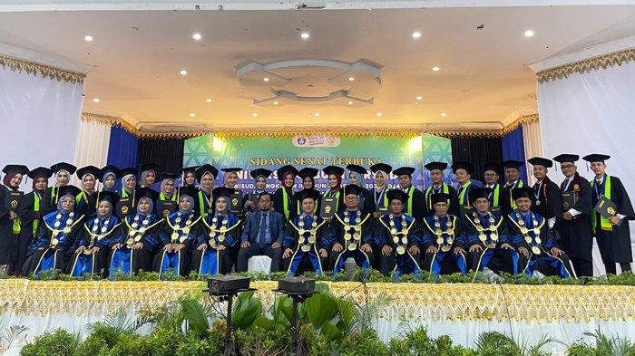 UNBP Wisuda 360 Lulusan Angkatan II, Lima Cum Laude Dapat Penghargaan
