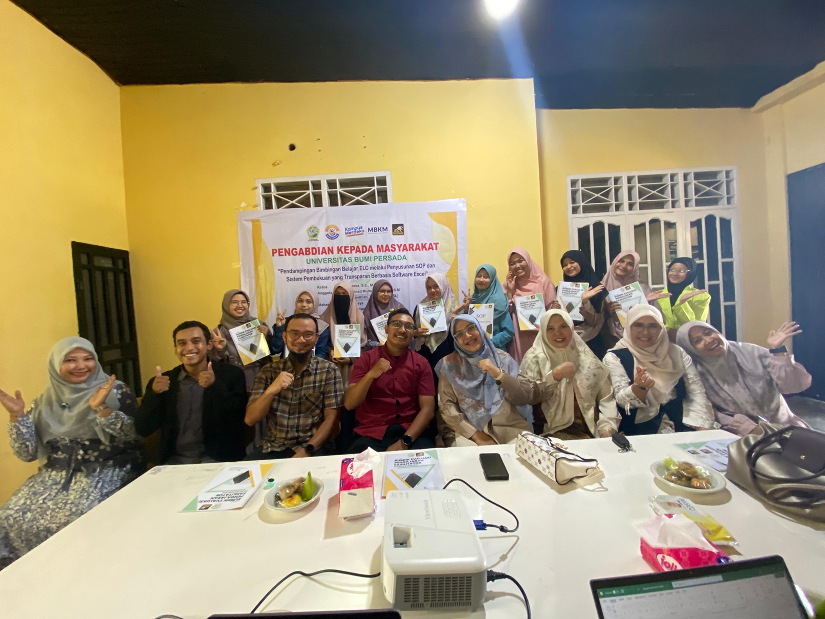 Universitas Bumi Persada Gelar Pengabdian Kepada Masyarakat di Eka Learning Center (ELC) Lhokseumawe